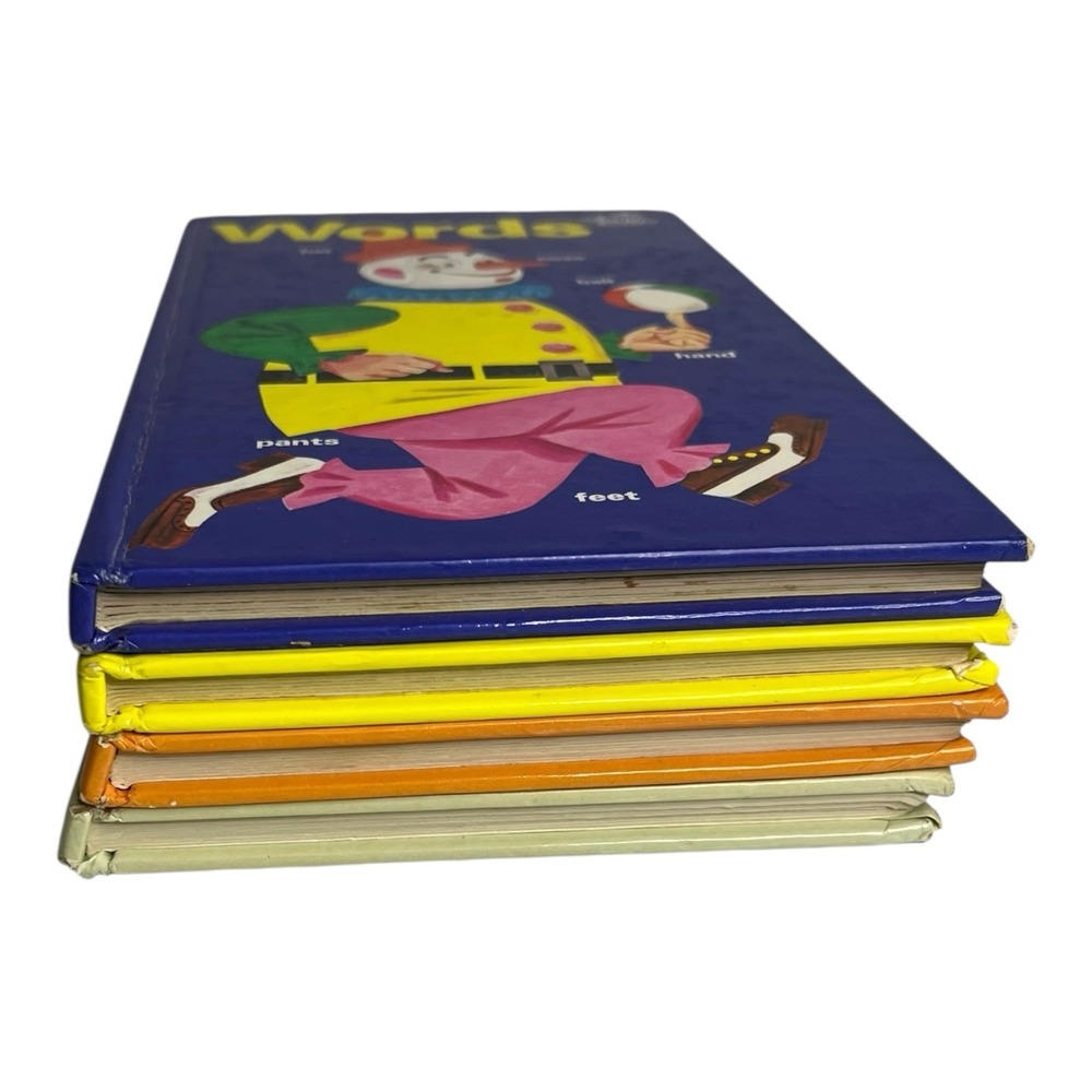 A Golden Sturdy Shape Book Books Hardcover Words Counting ABC Head to Toe Lot 4 - Picture 12 of 14